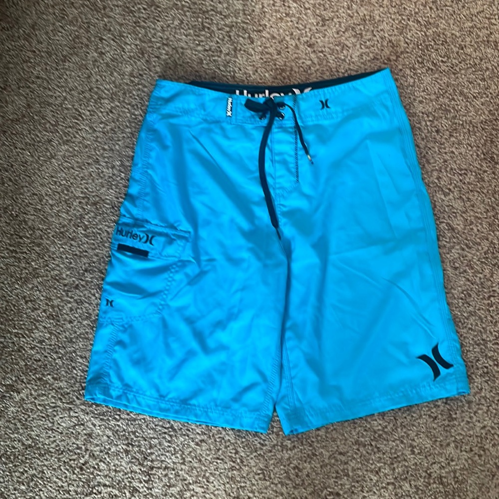 Teal Mens Small Hurley Swimming Board Shorts